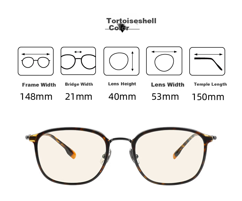 Blutech Blue Light Blocking Glasses Anti-Radiation Natural Look [Tortoiseshell Round Frame] Non-Prescription Blue Light Blocking 4