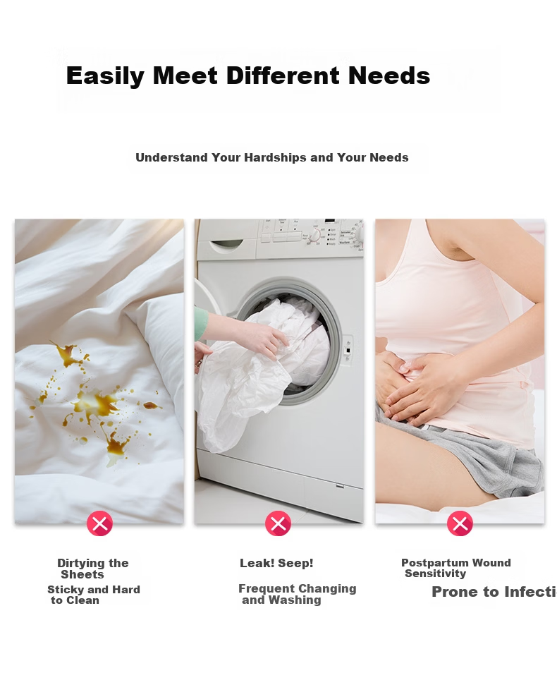 NORTHSHORE Baby Disposable Diaper Pads 100pcs 33x45cm Newborn Baby Care Pads Waterproof Breathable 2