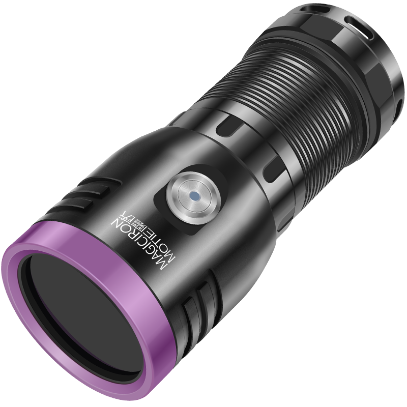 MOTIE X33-240 High-Power Ultraviolet Light Flashlight for Fluorescent Agent Detection, Jade Inspection, Antique And Tobacco Product Inspectio