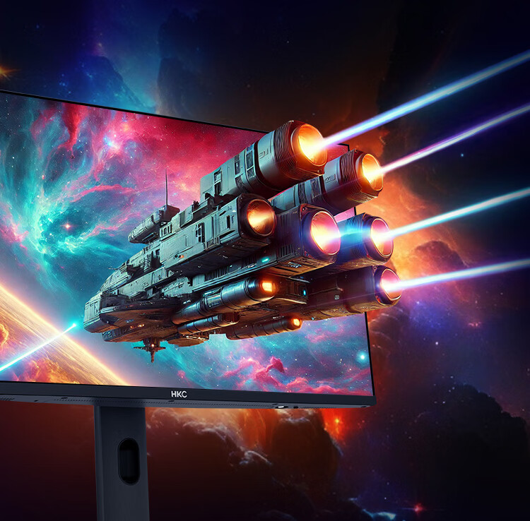 HKC 27-inch 2K 340Hz 1152-Zone MiniLED QD Quantum Dot HDR1400 High Brightness 320Hz Gaming PC Rotatable Adjustable Monitor G27M5Pro 8