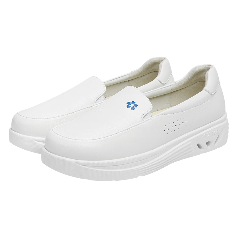 Bulan Ni G308 First Layer Cowhide Nurse Shoes Size 37
