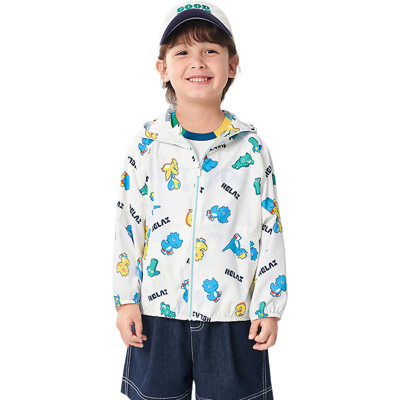 BALABALA Kids Children's Sun Protection Jacket Boys 2025 Summer Skin Jacket [Mall Same Style] 201225105101