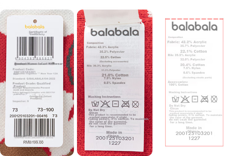 Balabala Kids Sweater Pullover Spring Baby Base Layer Cute Knitwear 10
