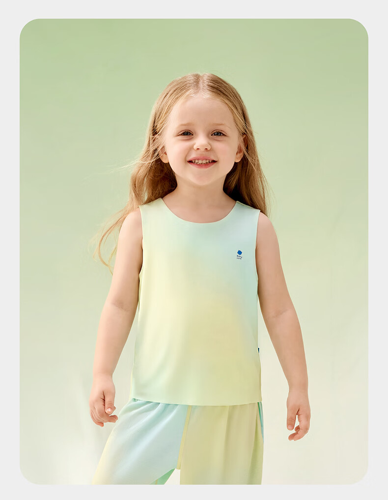 Babycare Natural Cool Sleeveless Top Baby Homewear Short Sleeve Tank Summer Ice Grape 110 20