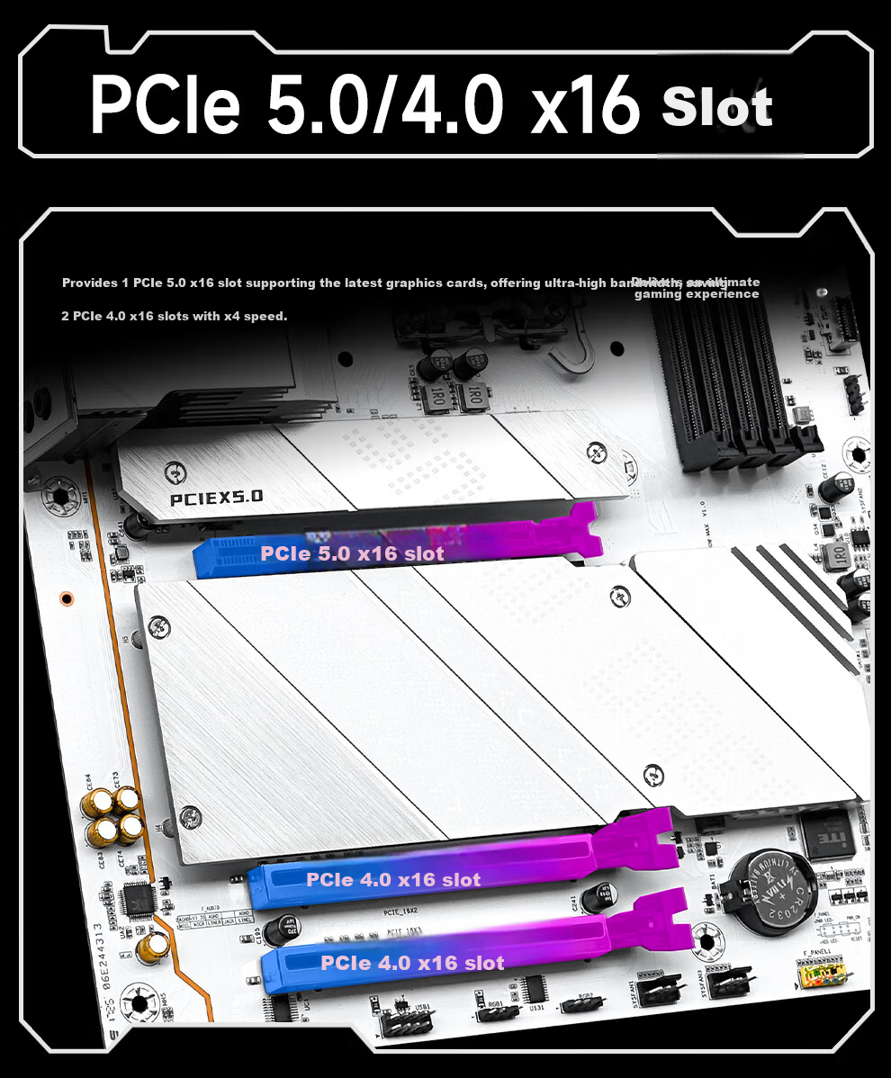 Jingyue H810M-D Motherboard DDR5 Desktop Motherboard Core Ultra5 225F/225/230F/235/250K (Intel H810/LGA1851) 6