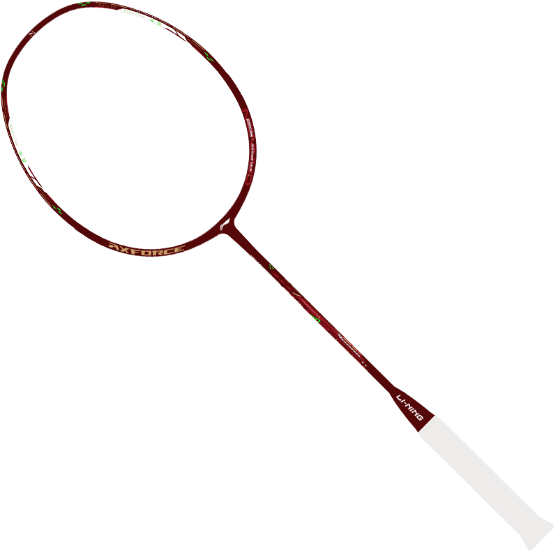 Li-Ning Badminton Racket Leiting Xiaogangpao PRO Lava Red, 4U Single Racket with Pre-Stretched String, AYPU083-4