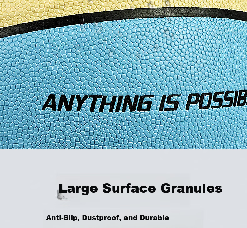 Li-Ning Kids Basketball Size 5 for Ages 6-12, Indoor and Outdoor Non-Slip Durable Training and Competition Ball 10
