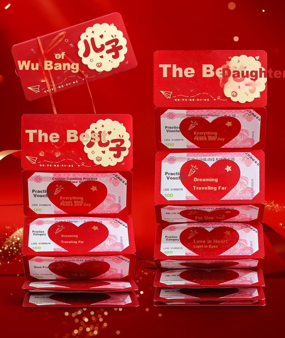 Ruowei Creative 2026 Year of the Horse Foldable Red Envelope Lucky Money Packet New Year Cash Gift Bag 3