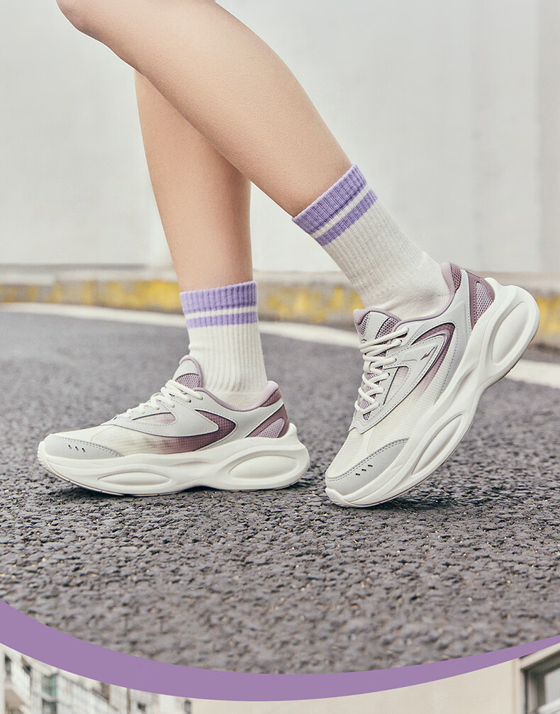 ERKE Women's Casual Shoes 2026 Spring New Ladies' Bread Shoes Outdoor Sports Dad Sneakers | Cangsheng 3 18