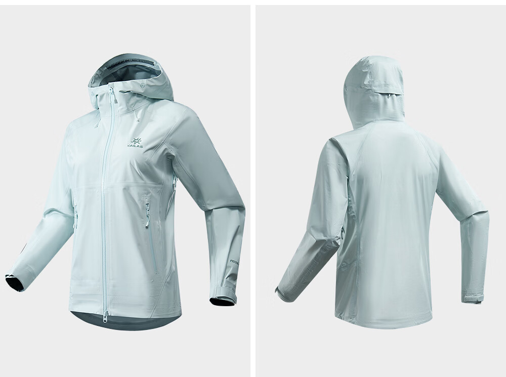 KAILAS Hard Shell Jacket for Women, FILTERTEC 3L Outdoor Hiking Windproof Waterproof Mountaineering Coat 16