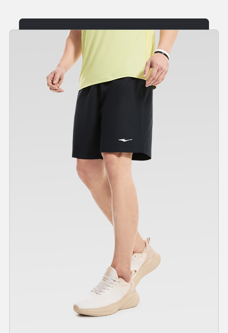 Erke Men's Summer Sports Shorts Five-Point Moisture-Wicking Fitness Running Outdoor Casual Pants 9
