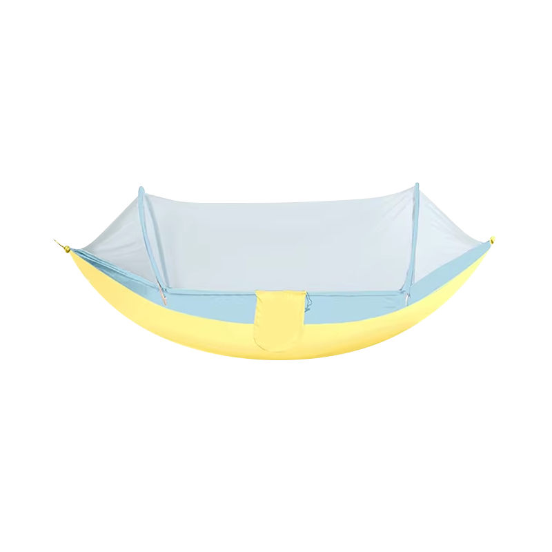 Arctic Wolf Mosquito Net Hammock Outdoor Camping Anti-Mosquito Insect Repellent Anti-Tip Portable Extra Large Thickened Outdoor Camping Swing Hammock