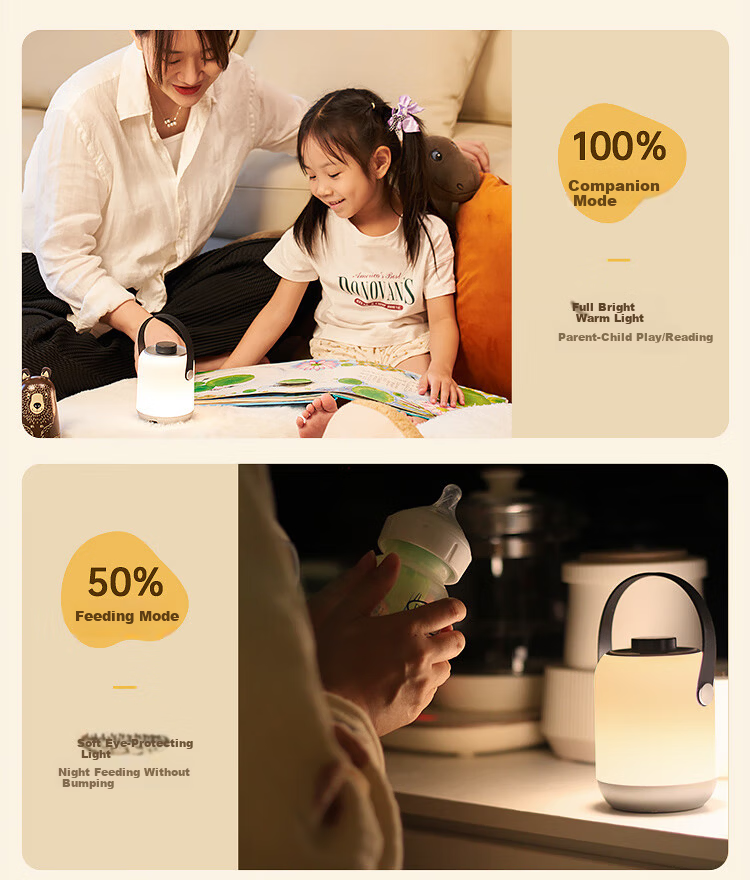 Paulmann P German Paulmann Eye Protection Night Light Rechargeable 3000K Bedroom Nursing Baby Portable Camping Handheld Bedside Lamp 10