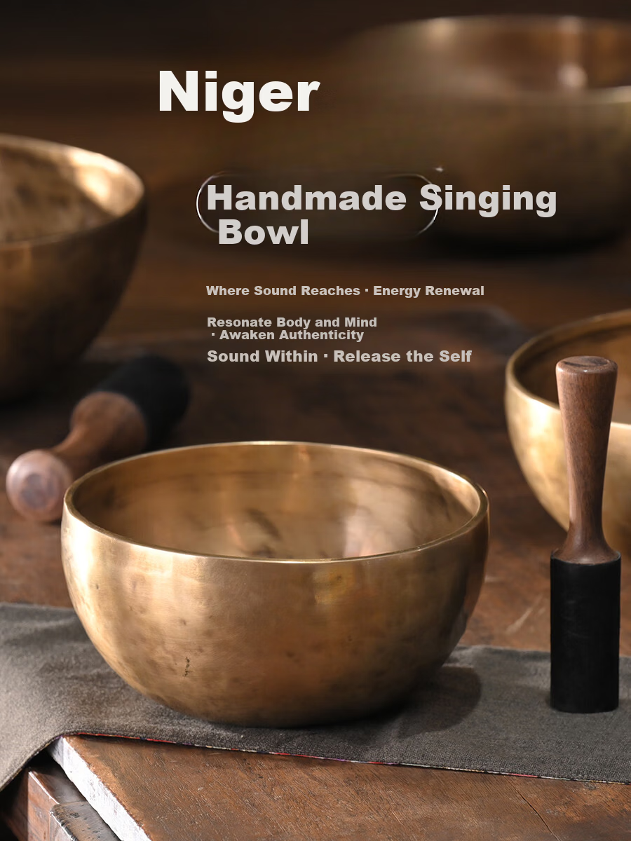 CVNC Nepal Handmade Singing Bowl Meditation Yoga Healing Instrument 18cm Tibetan Copper Singing Bowl 1