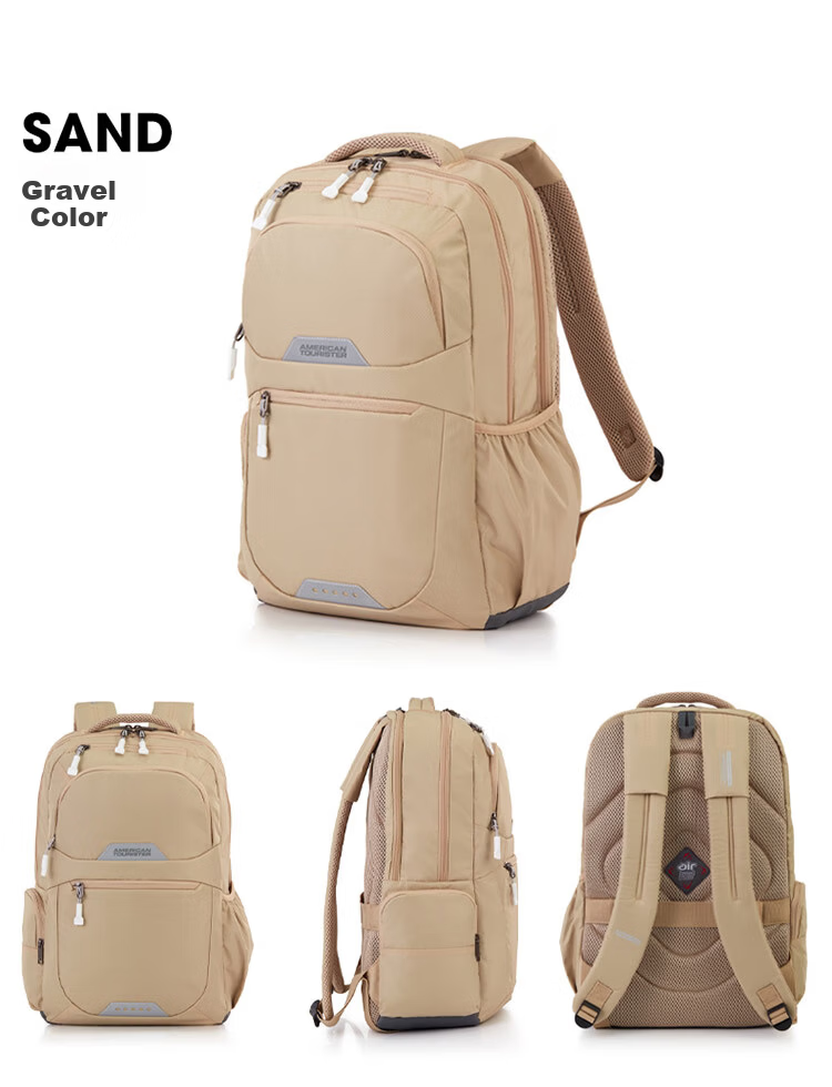 American Tourister Backpack Travel Bag Sports Bag Large Capacity Commuter Laptop Bag Upgraded Version QI5 Black 8