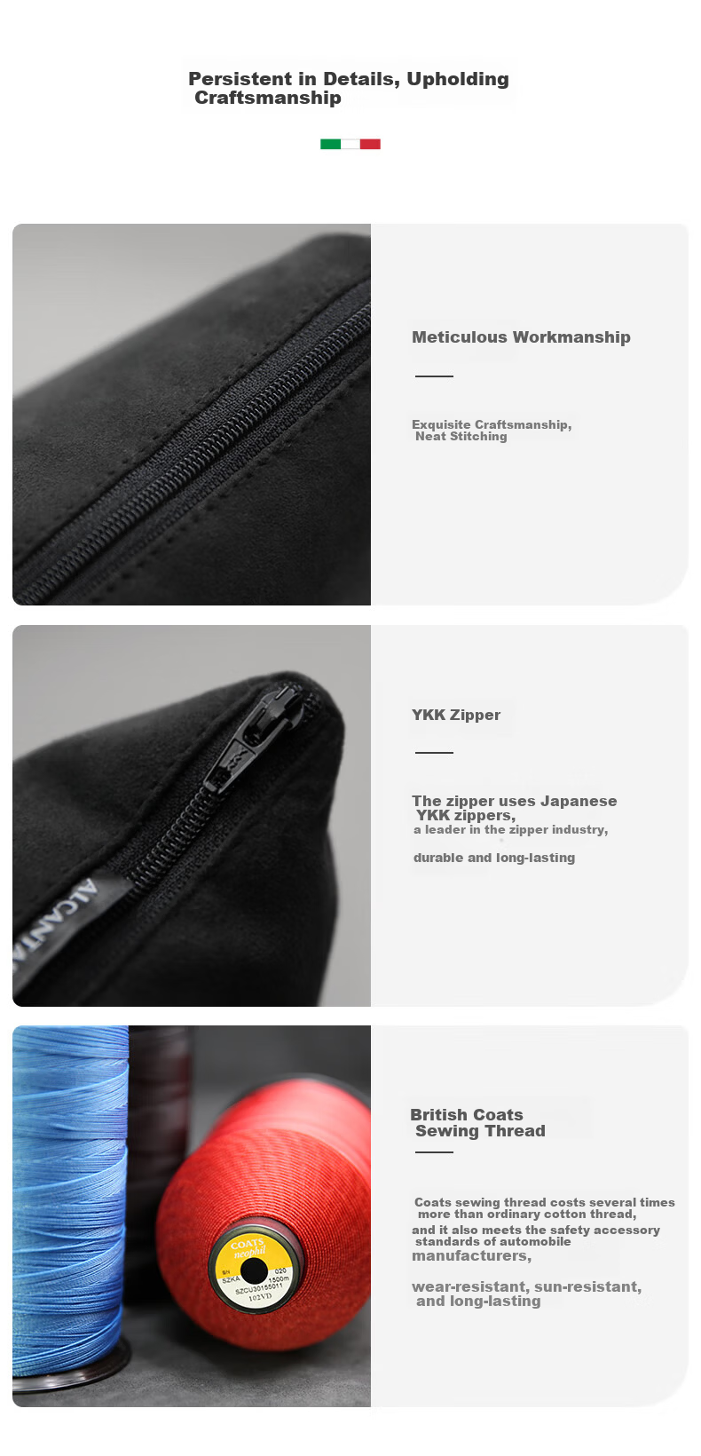 BIMLL Alcantara Car Pillow Blanket Dual-Use Foldable Rear Seat Sleeping Two-in-One Office Air Conditioning Blanket 8