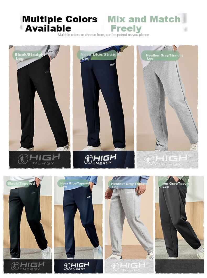 Jordan Men's Spring Sports Pants Straight Loose Running Knit Casual Trousers 6