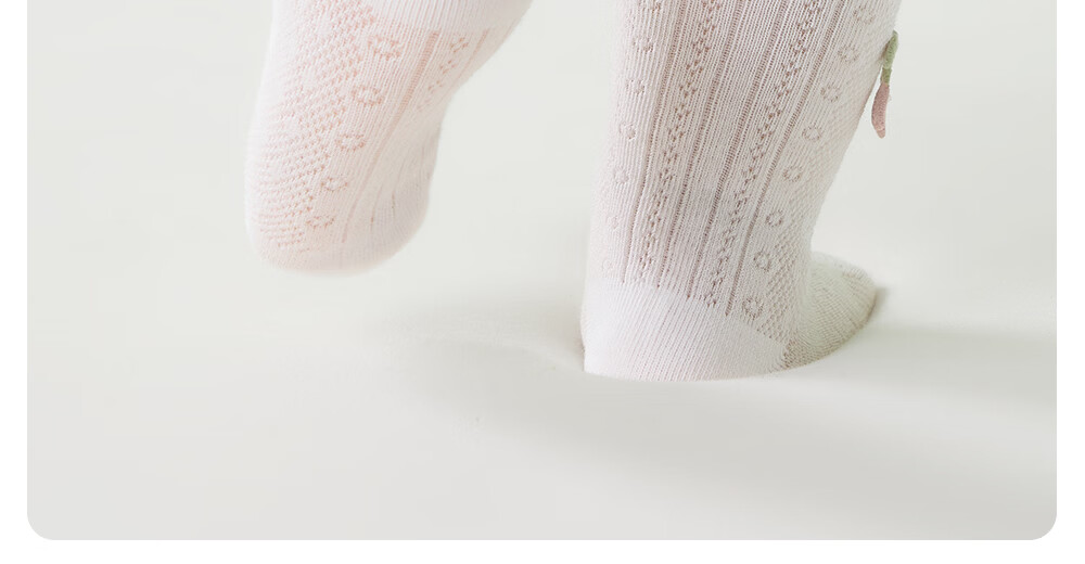 Betis Baby Socks Summer Thin Breathable Mesh Princess Socks Mid-calf Socks for Babies Children's Socks Girls Class A Socks 30