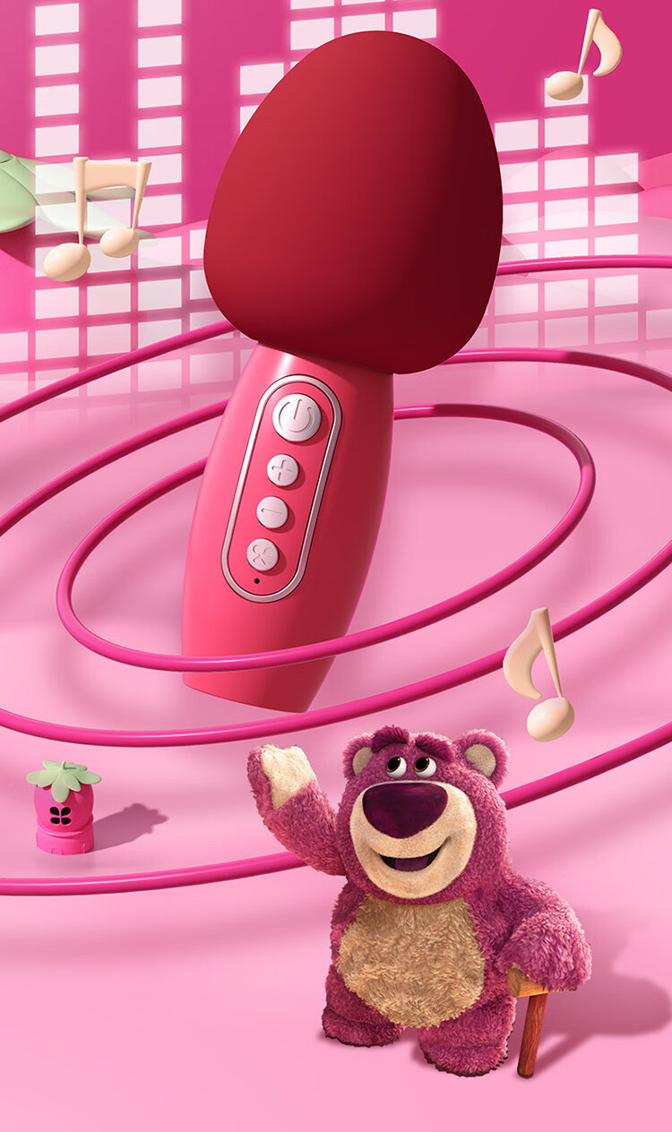 Coolfire 61 Children's Day Gift for Girls High-End Disney Microphone Singing Speaker KTV All-in-One 2026 New Karaoke Birthday Gift for Ages 6-12 Practical 14