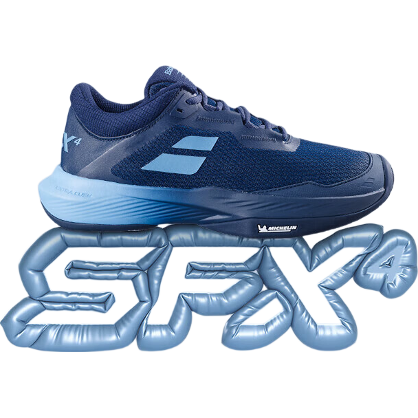 Babolat SFX AC Comfort Series Durable Tennis Shoes for Men And Women, Sports Shoes, Blue, Size 44
