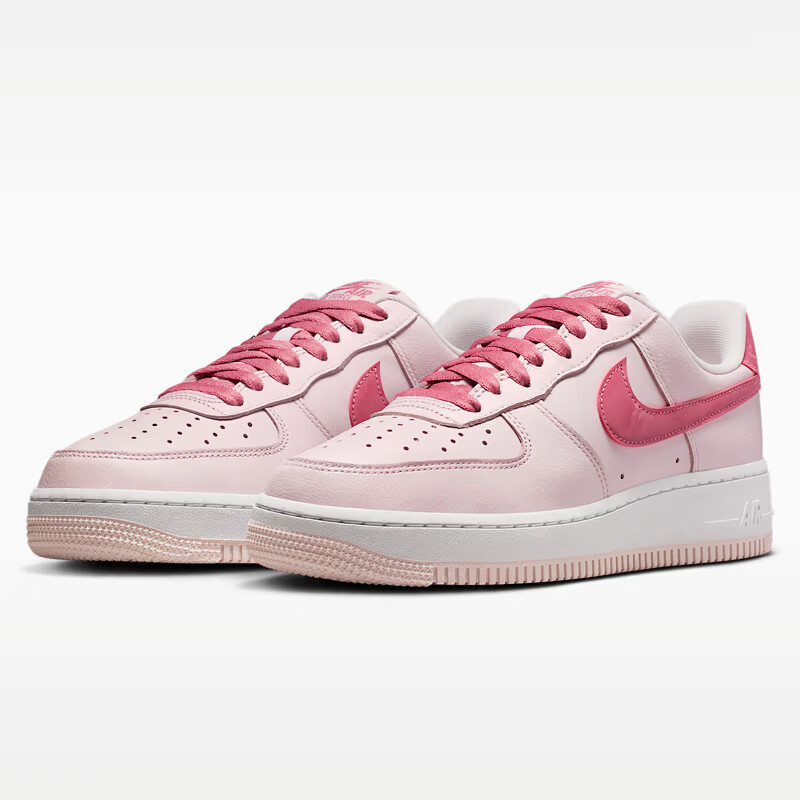 Nike Women's Air Force 1 AF1 Sports Sneakers IO8755-600 Rose Red Size 35.5