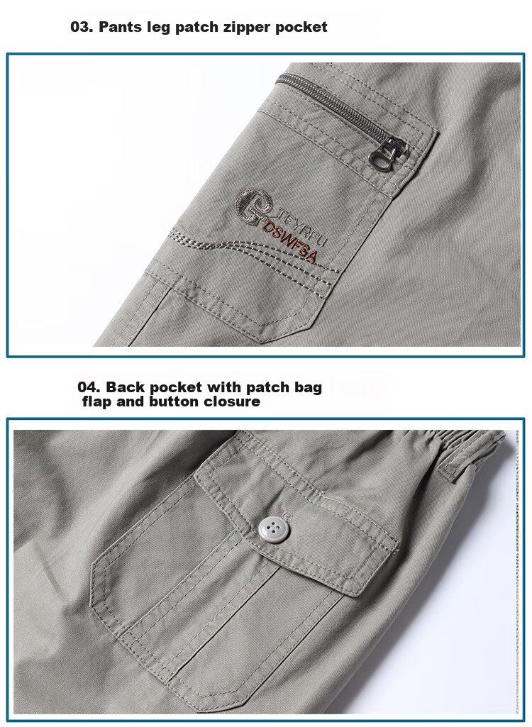 TUCANO Men's Summer Cotton Comfortable Casual Sports Cargo Shorts Dark Gray XL 23