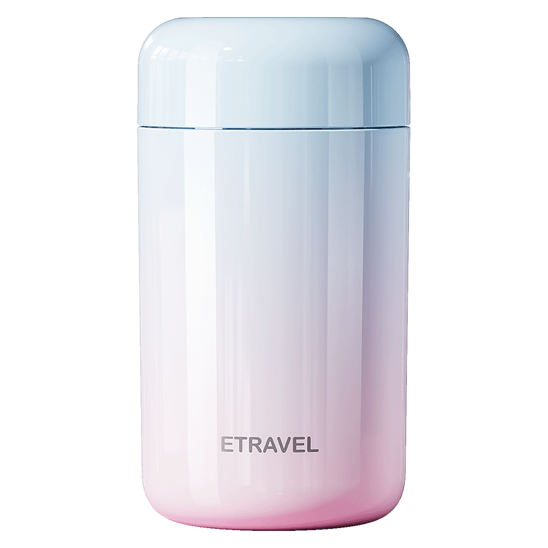 Etravel Travel Toiletry Set Single Person Wash Cup Mouthwash Brush Disposable Toothpaste Toothbrush Storage Box Misty Pink