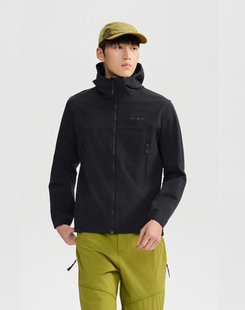 TOREAD Huang Jingyu Edition Peak Softshell Jacket Outdoor Hiking Commuting Windproof Wear-Resistant Mountaineering Coat Tea Brown XXL 14