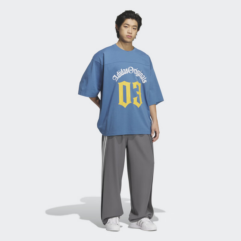 Adidas Originals Men's OG M TEE SS 1 Short Sleeve T-Shirt KT3040 Blue M 4