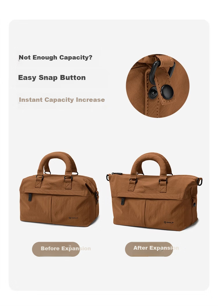 GOLF Women's Crossbody Bag Fashion Canvas Shoulder Bag Lightweight Expandable Handbag Women's Day Gift 6