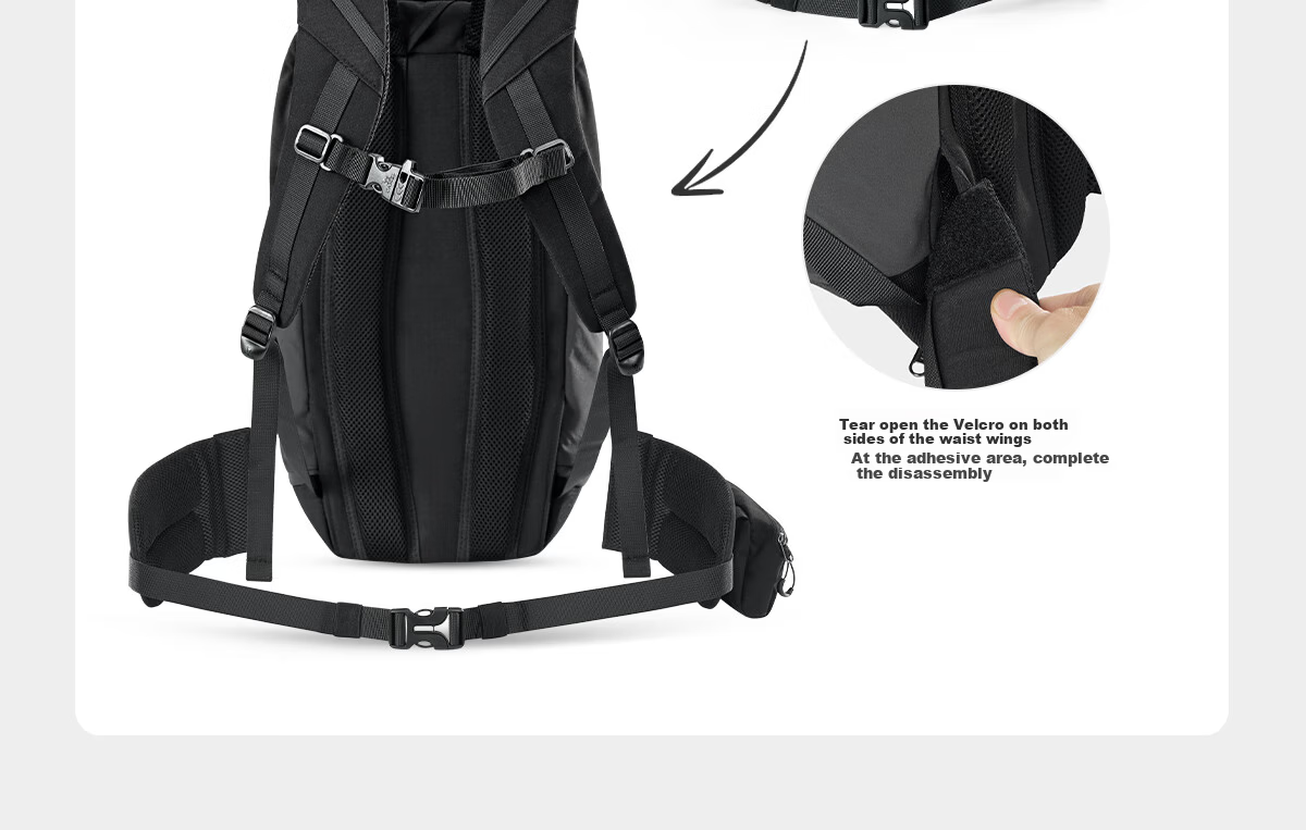 CAMEL Outdoor Professional Mountaineering Backpack 20L Travel Lightweight Hiking Large Capacity 1056 7