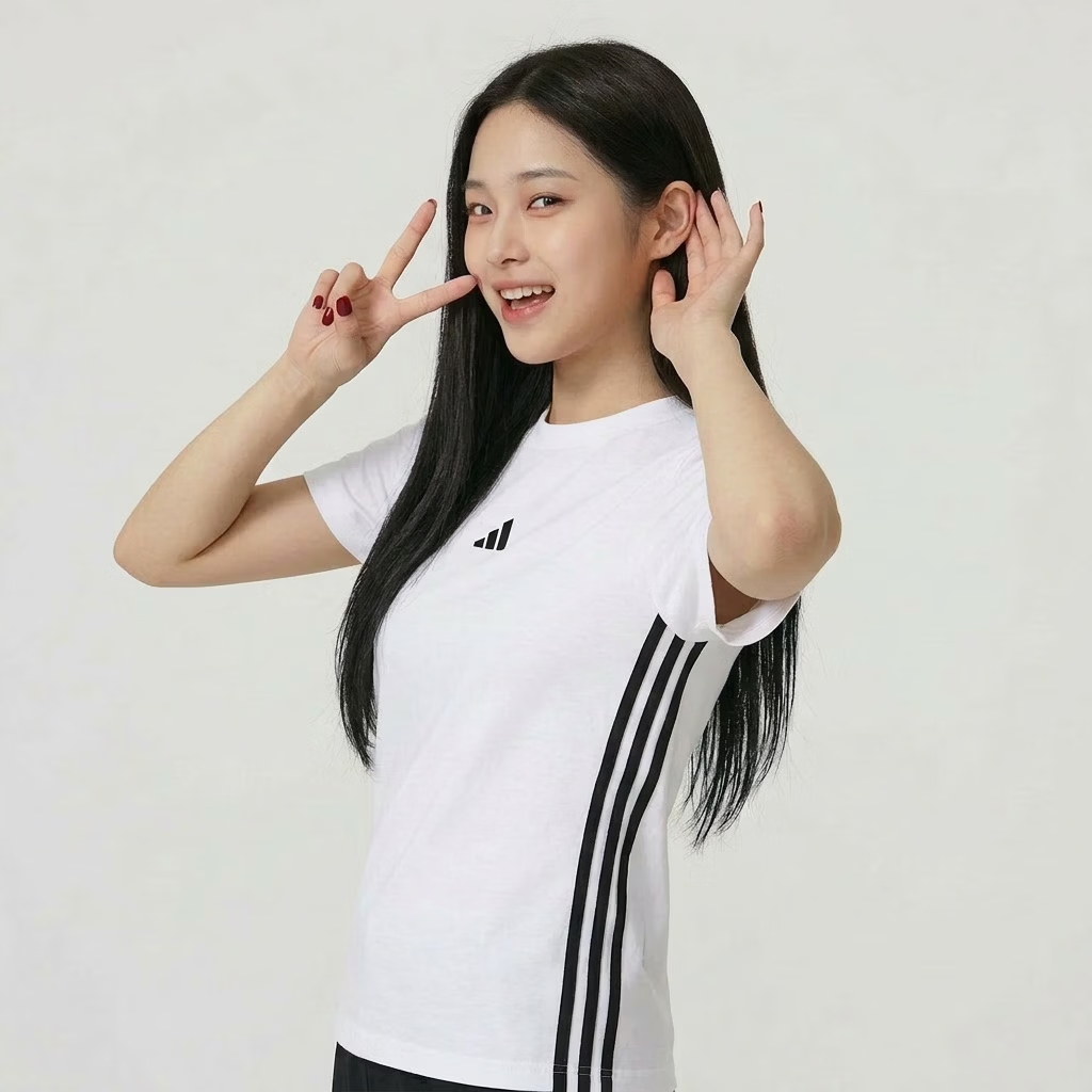 Adidas Women's Sports Style Series W 3S SJ T Short Sleeve T-Shirt JD0844 White S 3