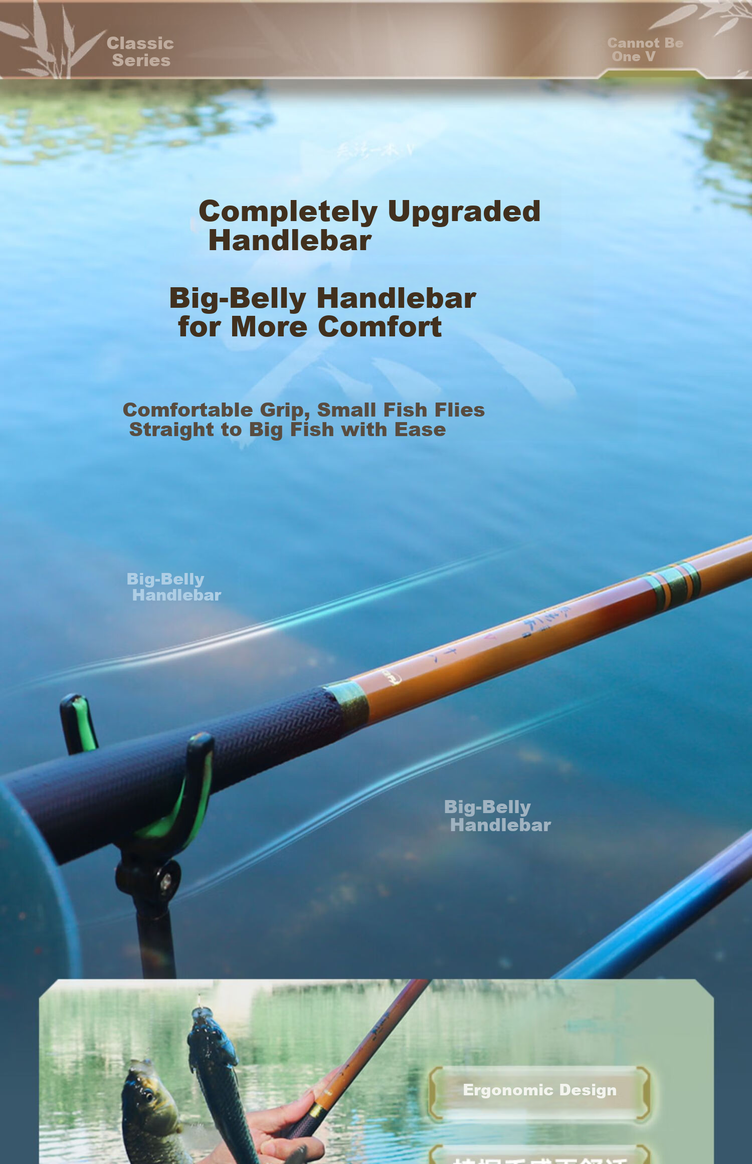 GW 3.6m Ultra-Light Ultra-Hard 28-Tone Multi-Purpose Fishing Rod for Wild and Platform Fishing 5