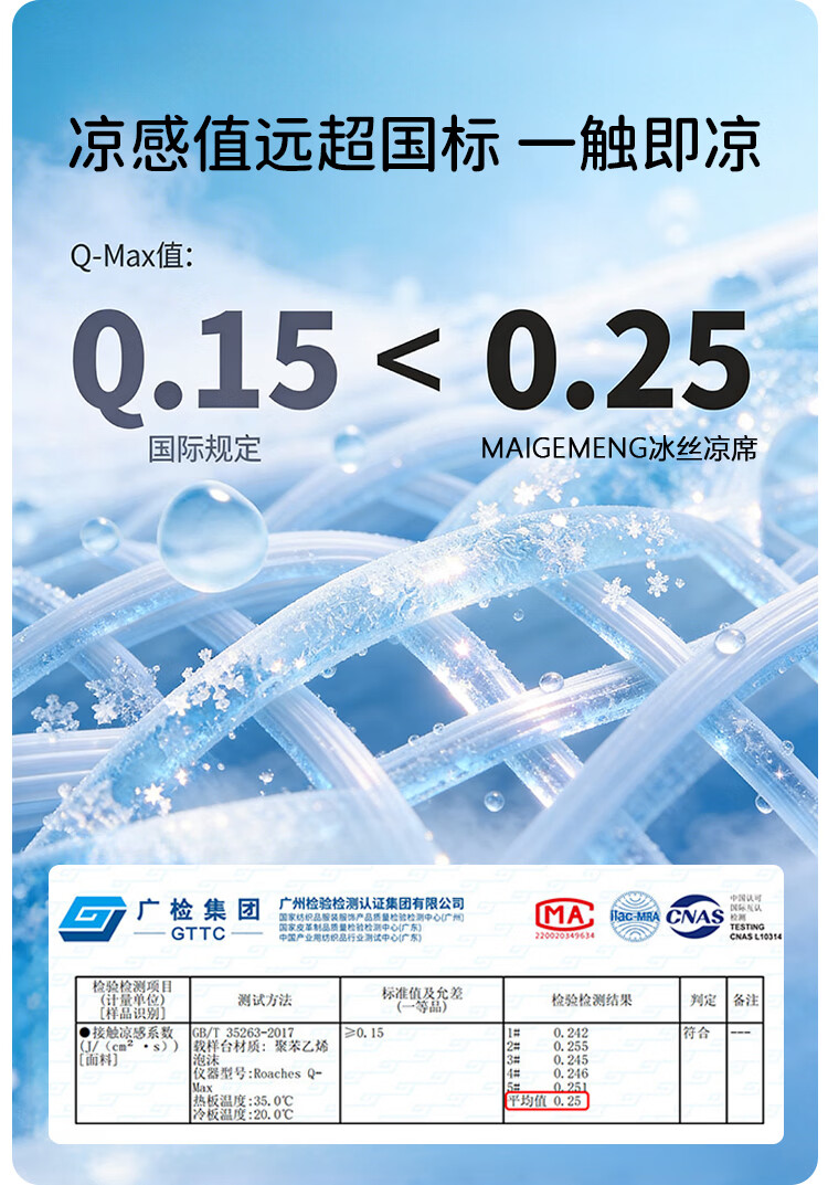 Magmorn Baby Urine Pad Summer Ice Cooling Breathable Antibacterial Mattress Baby Ice Bean Cooling Mat 100*150cm 3