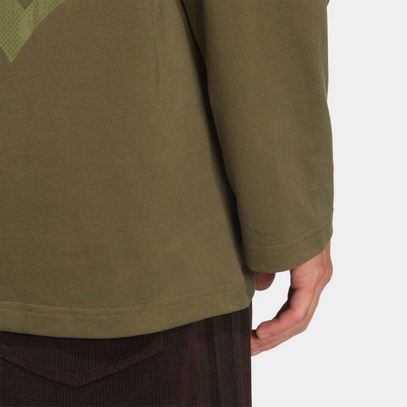 Adidas Originals Men's OG M TEE LS Long Sleeve T-Shirt KT3038 Olive Green S 7