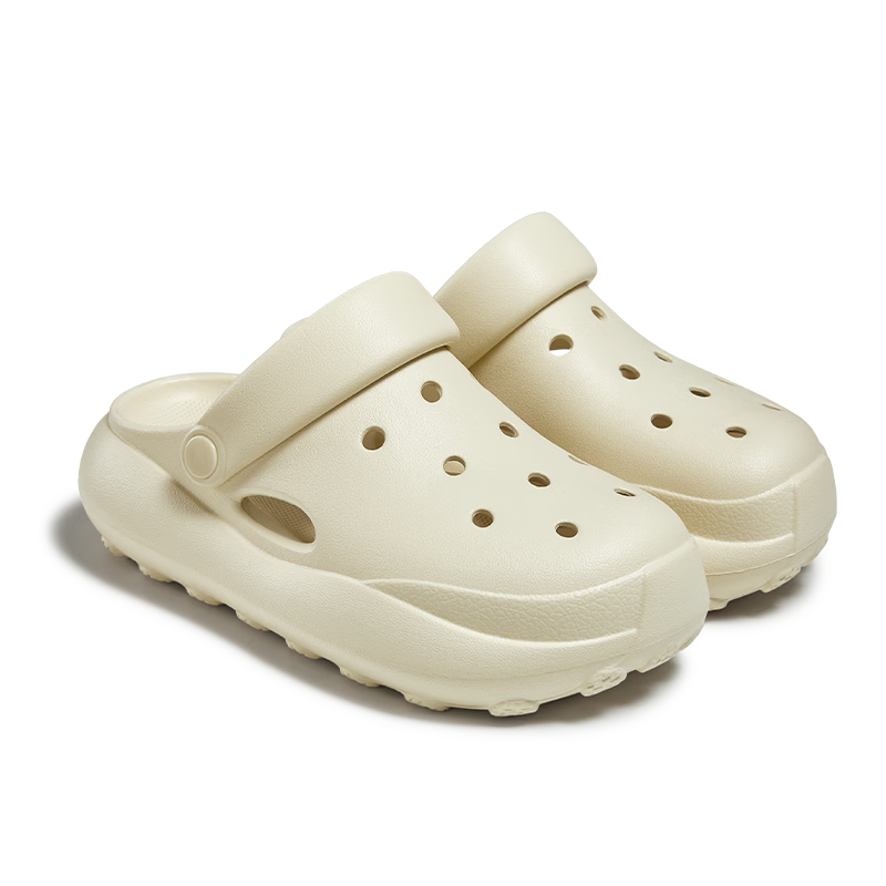 Puxi Cloud Unisex Summer Breathable Hole Shoes Casual Outdoor Soft Sole Beach Anti-Slip Odor-Resistant Closed-Toe Sandals