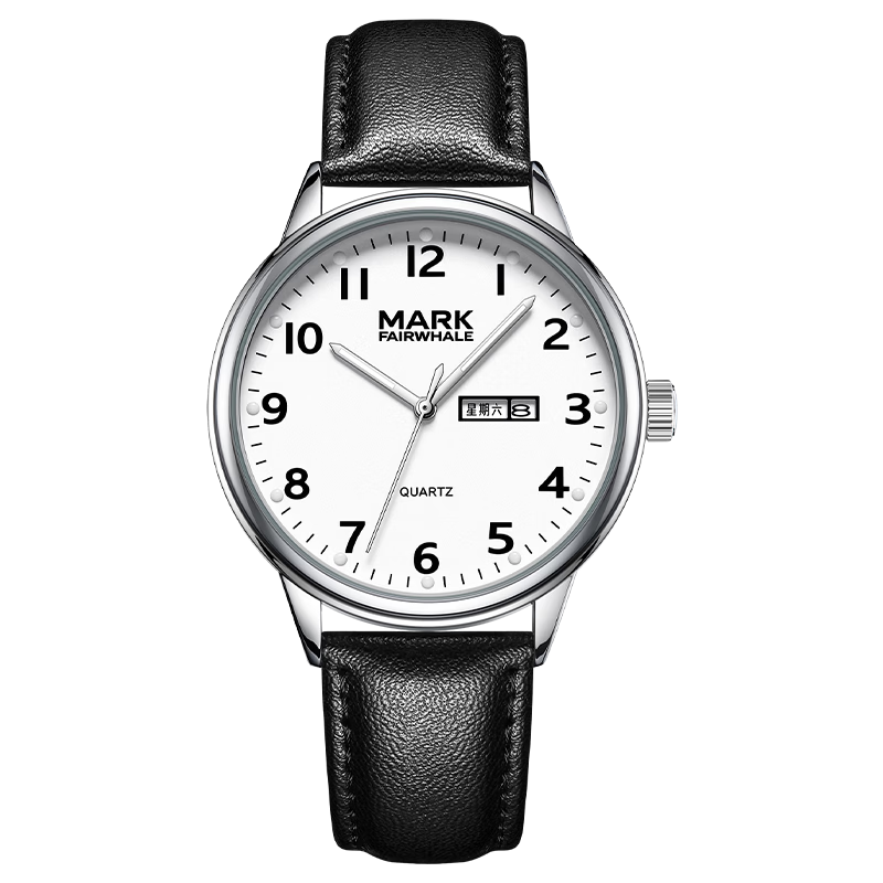 MARK FAIRWHALE High School And Middle School Exam-Specific Watch, Student Watch with Calendar, Silent And Waterproof Wristwatch, Birthday And Back-To Gift