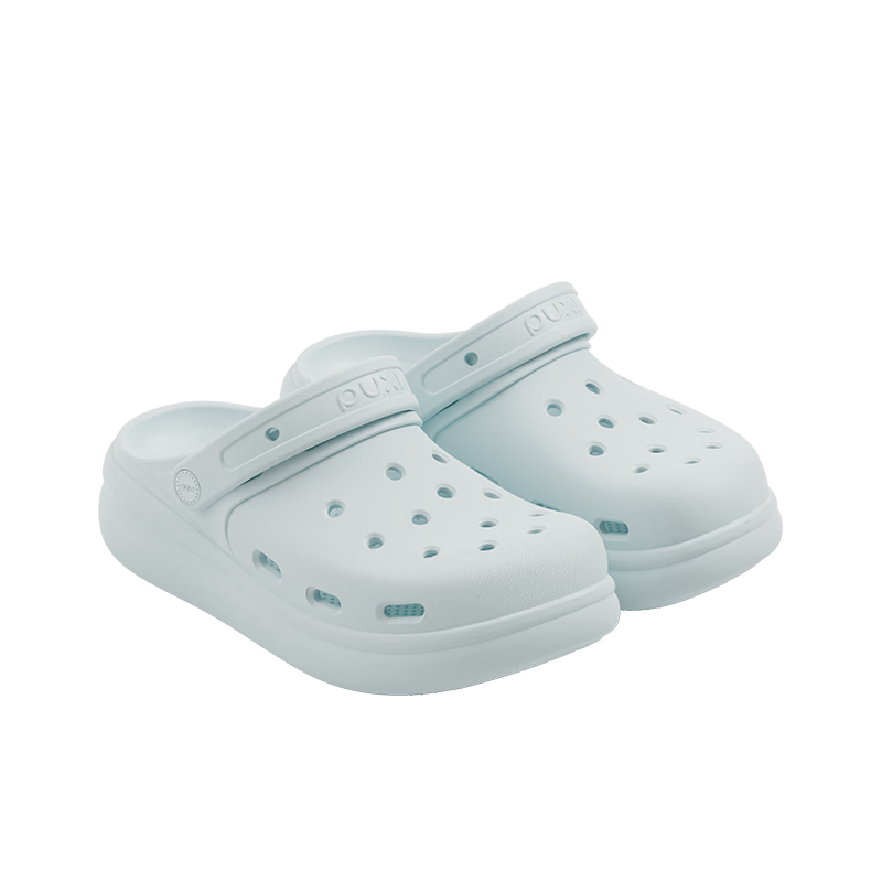 Puxi Cloud Hollow Summer Shoes Women's Outdoor 2026 New Breathable Soft Sole Sandals Unisex Pure Water Blue Size 39-40