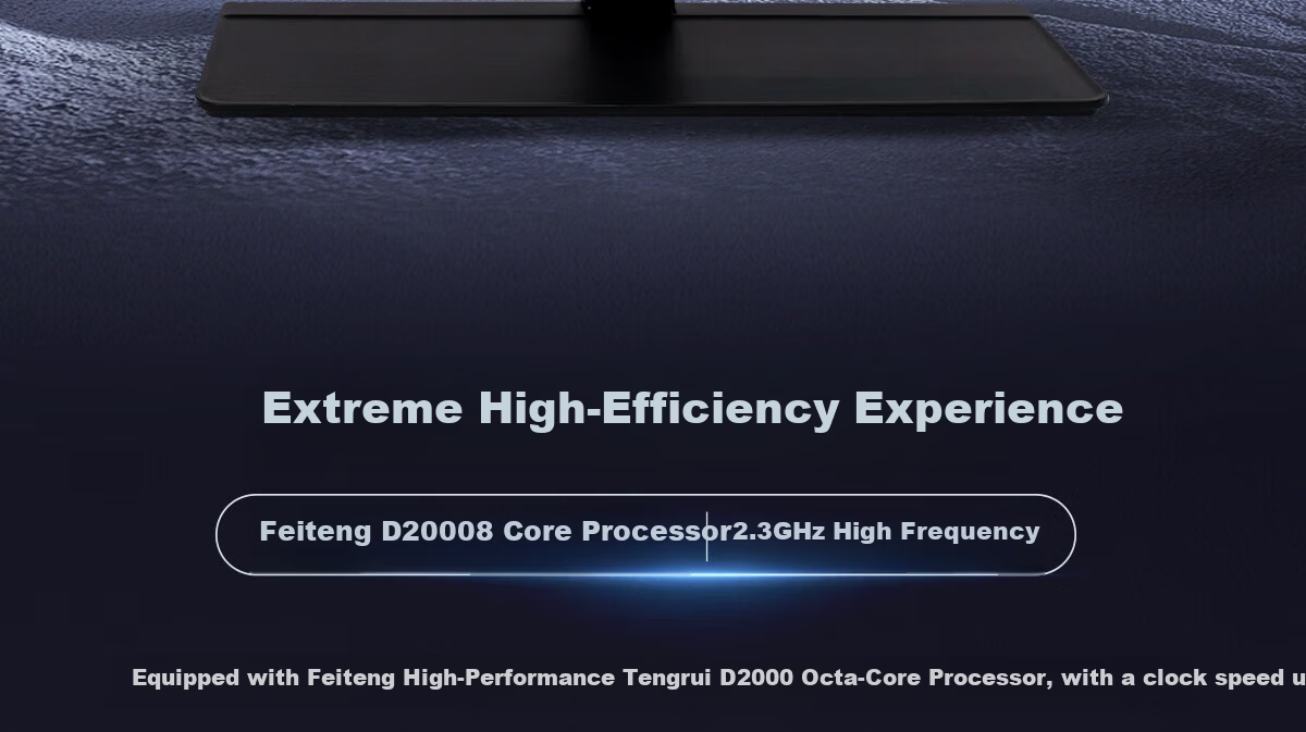 Lenovo Changfeng Domestic Xinchuang All-in-One PC Kaitian A740J Feiteng D2000/8GB/512GB/X100 2GB/Optical Drive/Kirin Defense Edition Trial/3 Years No HDD 3