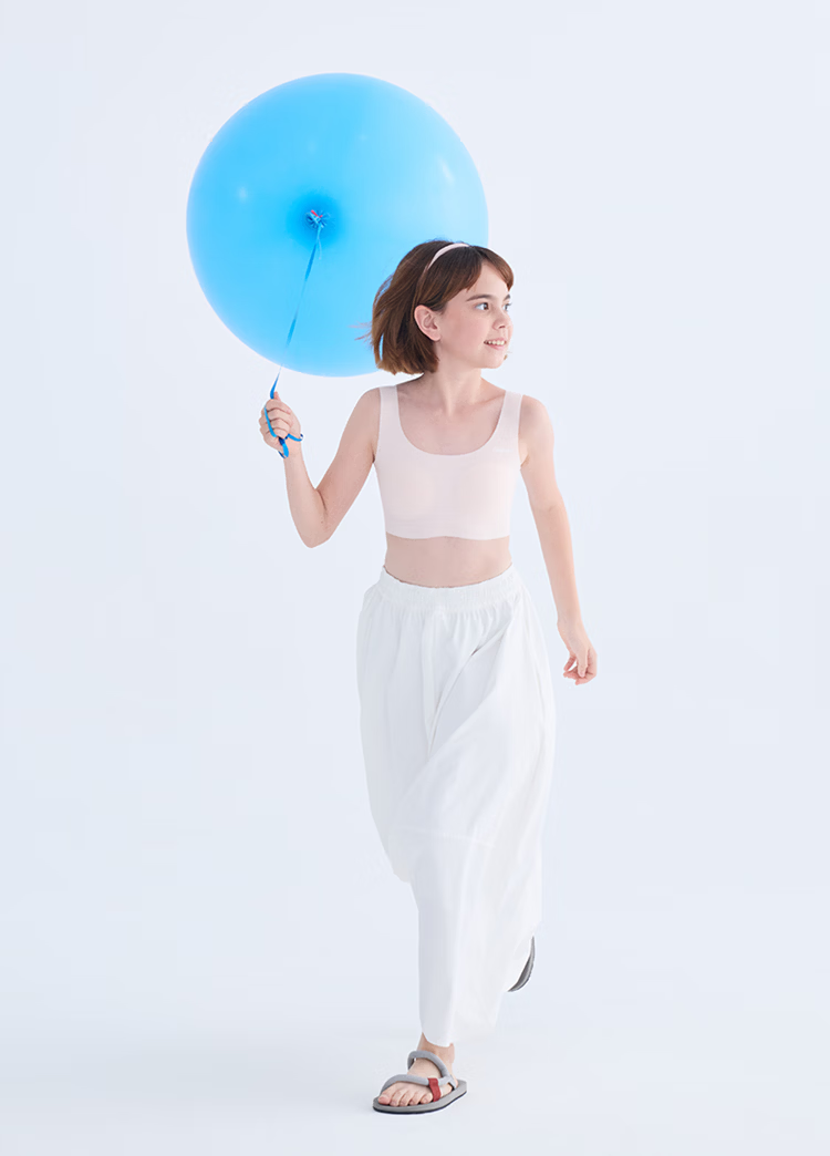 Like uu [Recommended by Zhu Dan] Xiaoliangfeng Girls' Developmental Vest Seamless Youth Bra Summer Thin Style 26