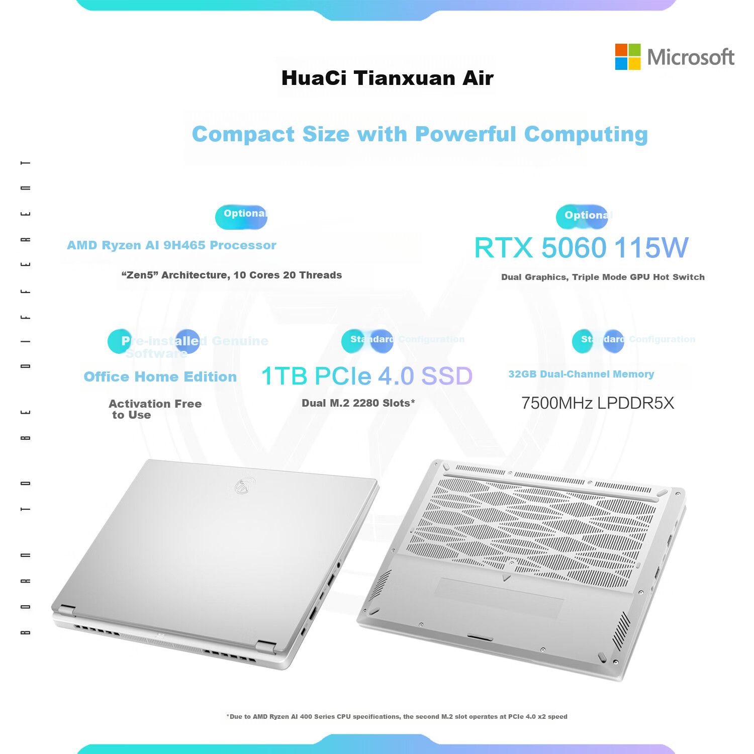ASUS TUF Dash Air 2026 National Subsidy 14-inch AI All-Purpose Gaming Laptop (Ryzen AI 9 H 465, 32GB RAM, 1TB SSD, RTX 5060, 2.5K) Silver