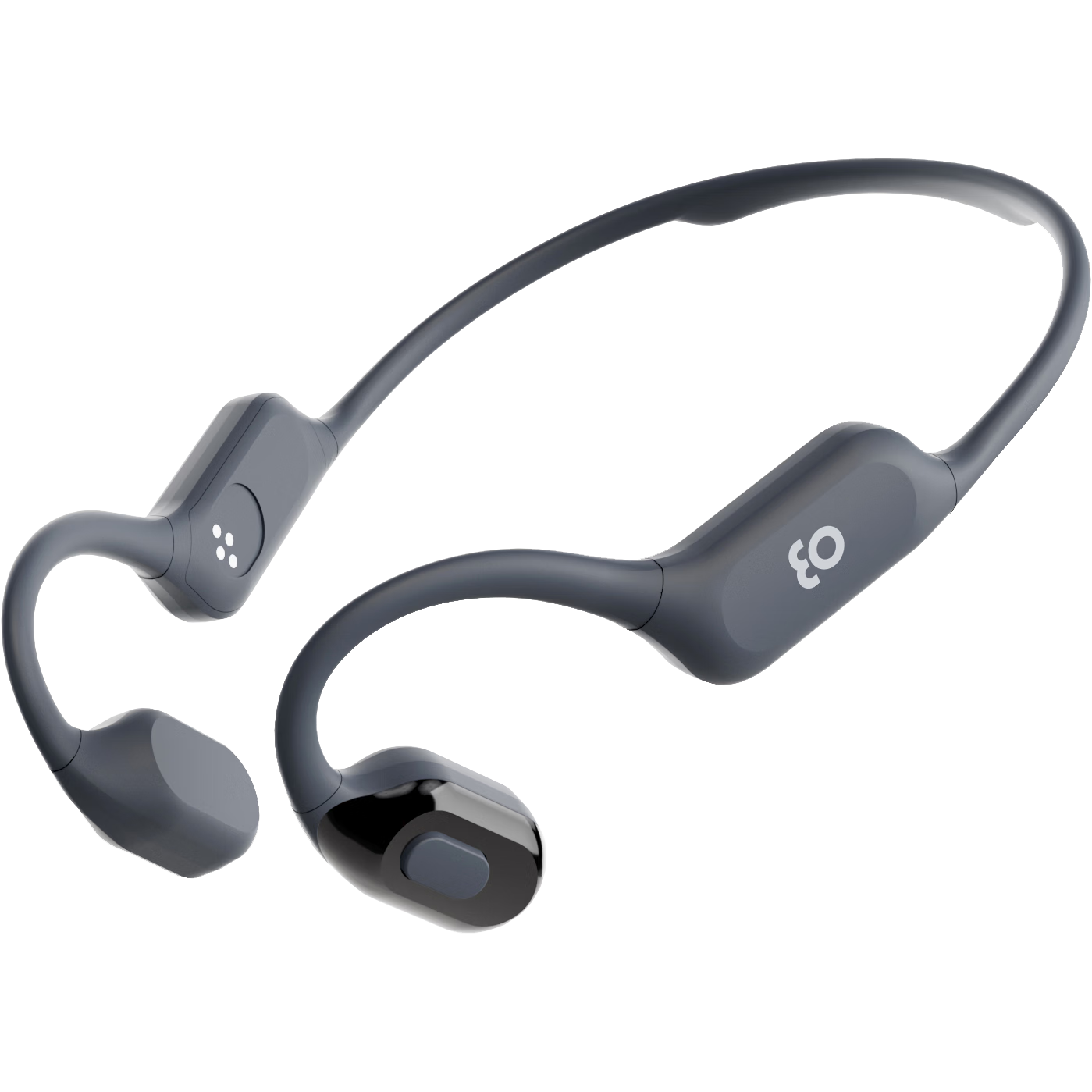 Guling New W80 Professional Bone Conduction Swimming EO Earphones Ear-Hook Sports Running Open Wireless Bluetooth In-Ear Waterproof Compatible with Apple Huawei Feisha Black