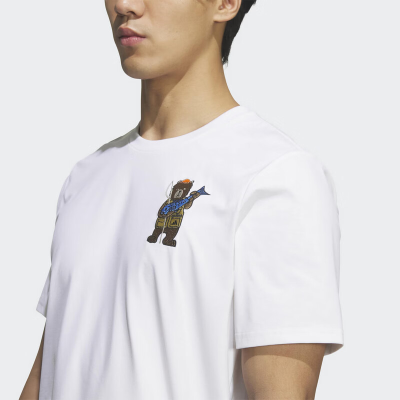 Adidas Outdoor Series Men's X CC EMB GFX T-Shirt KE3710 White L 6