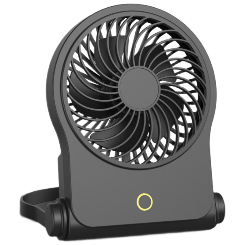 WeWarm Mini Handheld Fan Portable Mini Rechargeable High-Speed DC Energy-Saving Outdoor Small Fan Long Battery Life FN1041BK