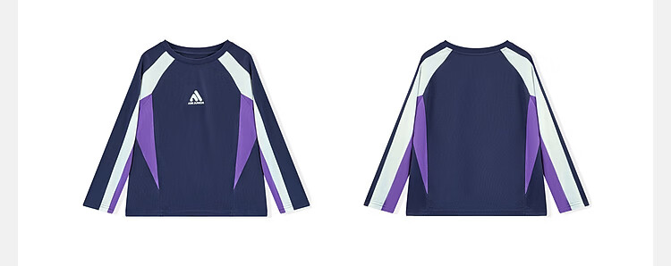 ASK JUNIOR Kids Set 2026 Spring Boys Long Sleeve T-Shirt and Casual Pants Sportswear Navy Blue 160 4
