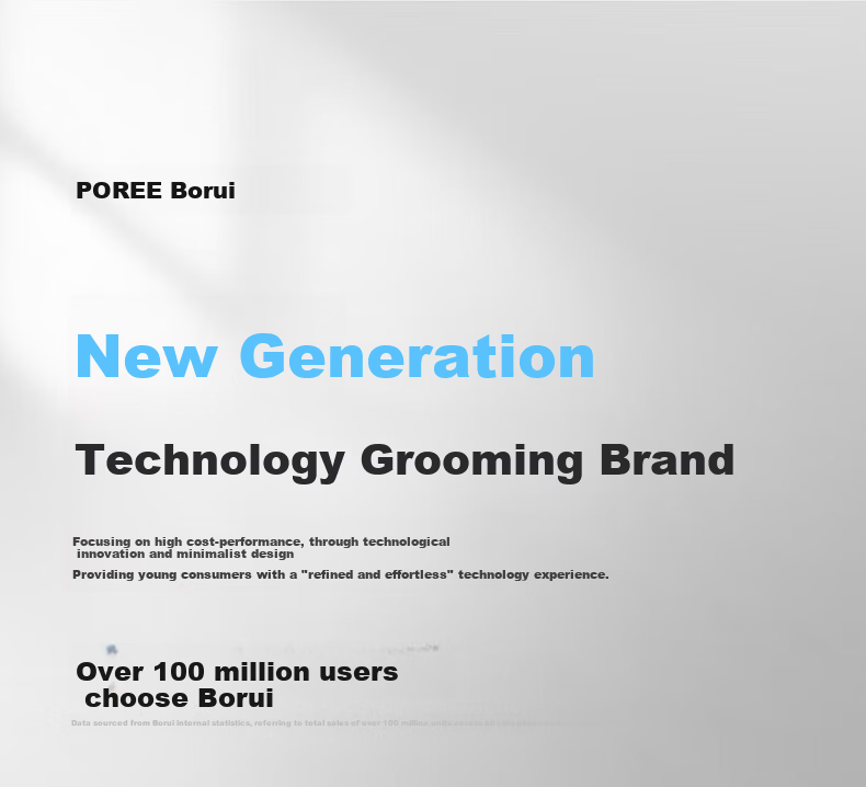 FLYCO Borui Series Electric Shaver Beard Trimmer Anti-Pinch Washable Fast Charging Wet and Dry Use PS169 Gift for Boyfriend Elders Holiday Birthday New Year 12