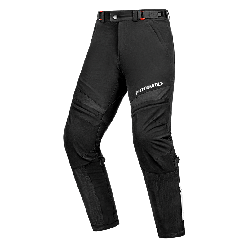 MOTOWOLF Summer Motorcycle Riding Pants Men Breathable Casual Biker Protective Riding Gear Four-Season Racing Pants