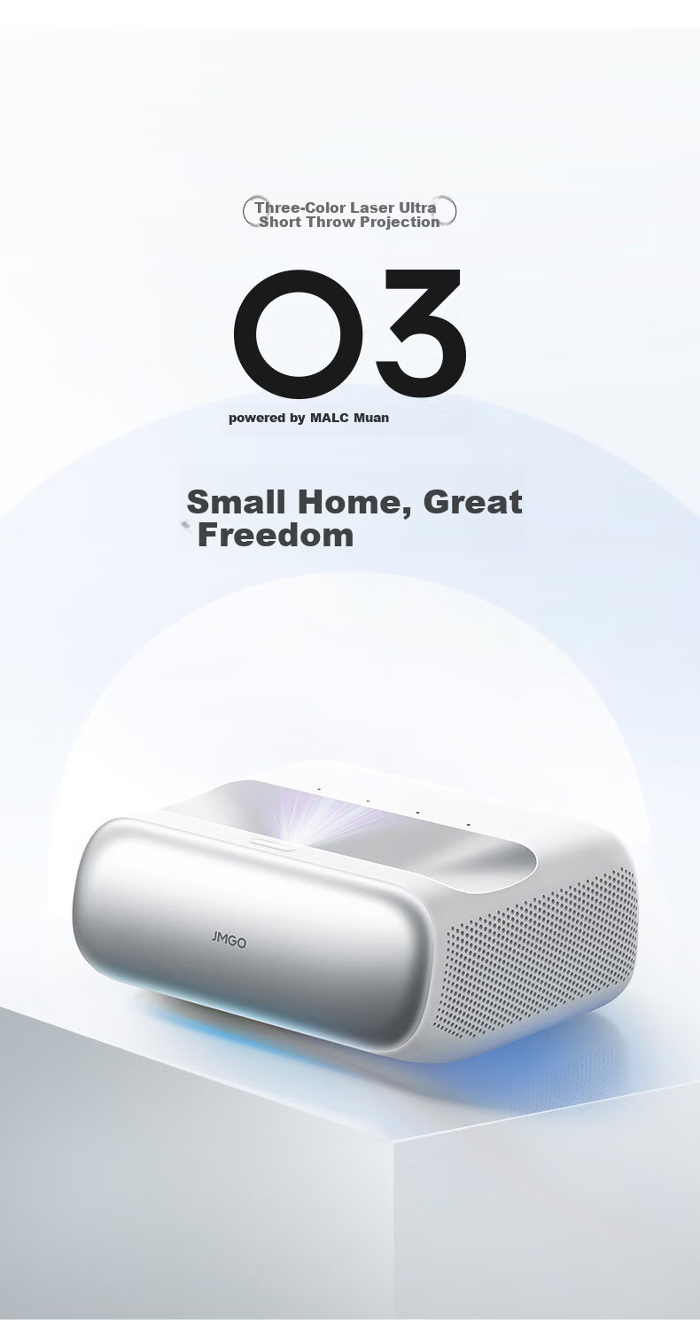 JMGO P5X High Brightness Edition Portable Home Theater Projector DLP 1080P Integrated Hidden PTZ Projector Upgraded 480CVIA National Subsidy 1