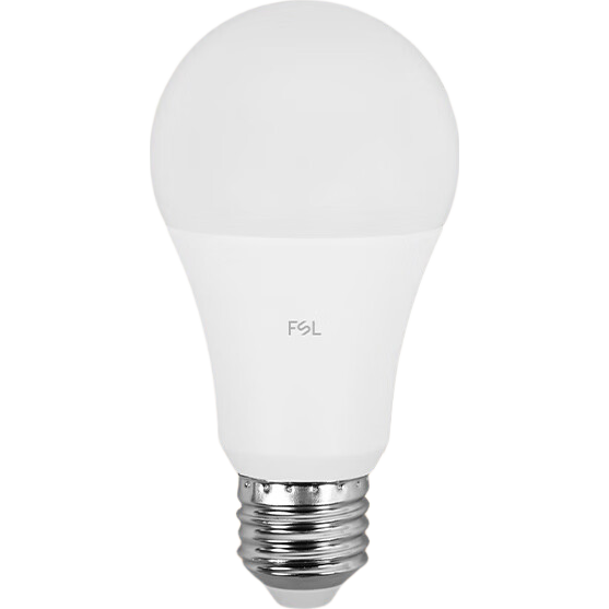 Foshanzhaoming (FSL) LED Bulb, Ultra-Bright High Color Rendering Energy-Saving Globe Bulb, High-Power Lighting Bulb, E27 Screw Base, 16W, Cool White 6500K