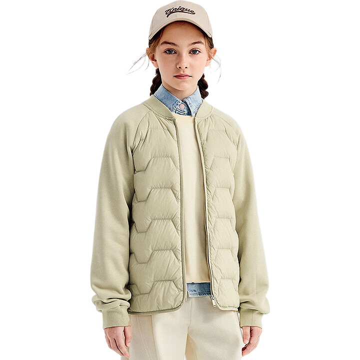 BALABALA Kids Lightweight Down Jacket Children Winter 2025 Three-Proof [Mall Same Style] 202425107201